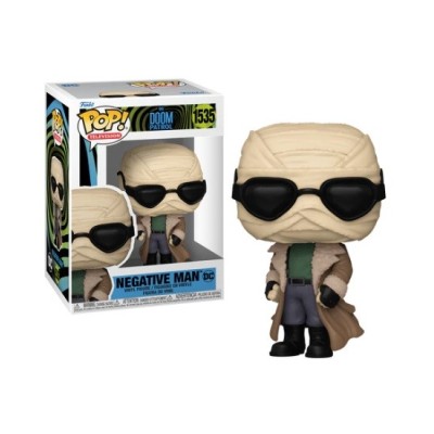 FUNKO FUNKO POP! DC DOOM PATROL NEGATIVE MAN BOBBLE HEAD FIGURE