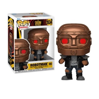 FUNKO FUNKO POP! DC DOOM PATROL ROBOTMAN BOBBLE HEAD FIGURE