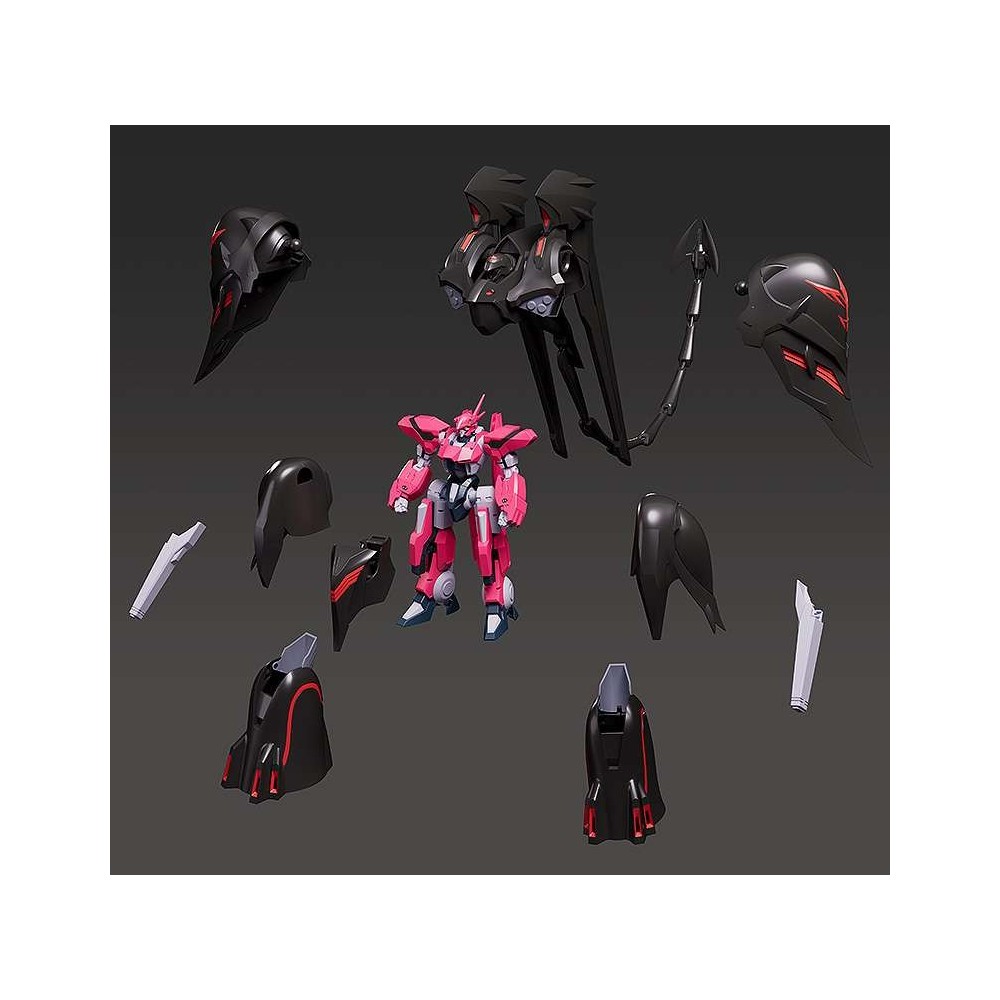 MARTIAN SUCCESSOR NADESICO BLACK SARENA MODEROID MODEL KIT ACTION FIGURE GOOD SMILE COMPANY