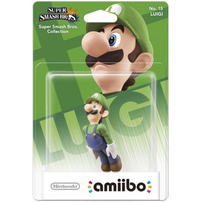 NINTENDO SUPER SMASH BROS COLLECTION AMIIBO N.15 LUIGI