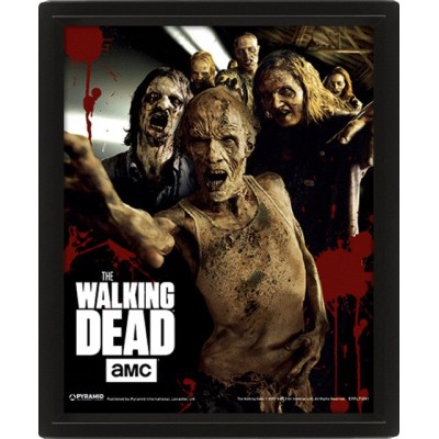 THE WALKING DEAD LENTICULAR 3D POSTER 25X20CM PYRAMID INTERNATIONAL
