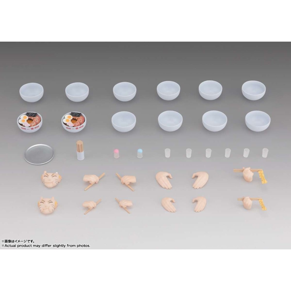 NARUTO SHIPPUDEN ICHIRAKU RAMEN SET S.H. FIGUARTS ACTION FIGURE BANDAI