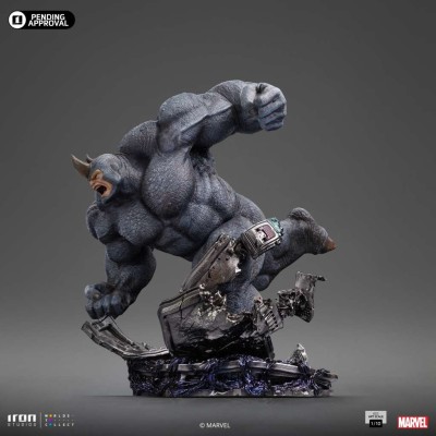 SPIDER-MAN VS VILLAINS RHINO BDS ART SCALE 1/10 STATUA FIGURE IRON STUDIOS