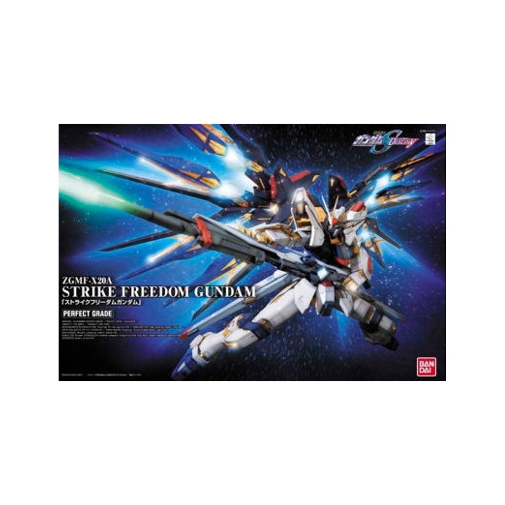 BANDAI PERFECT GRADE PG GUNDAM STRIKE FREEDOM 1/60 MODEL KIT FIGURE