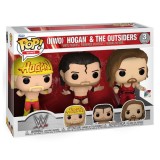 FUNKO FUNKO POP! WWE NWO HOGAN AND THE OUTSIDERS 3-PACK BOBBLE HEAD KNOCKER FIGURE