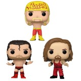 FUNKO FUNKO POP! WWE NWO HOGAN AND THE OUTSIDERS 3-PACK BOBBLE HEAD KNOCKER FIGURE