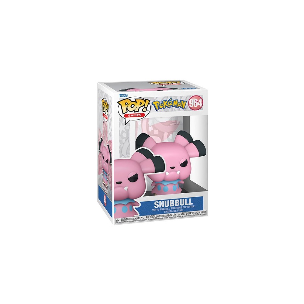 FUNKO POP! POKEMON SNUBBULL BOBBLE HEAD FIGURE FUNKO