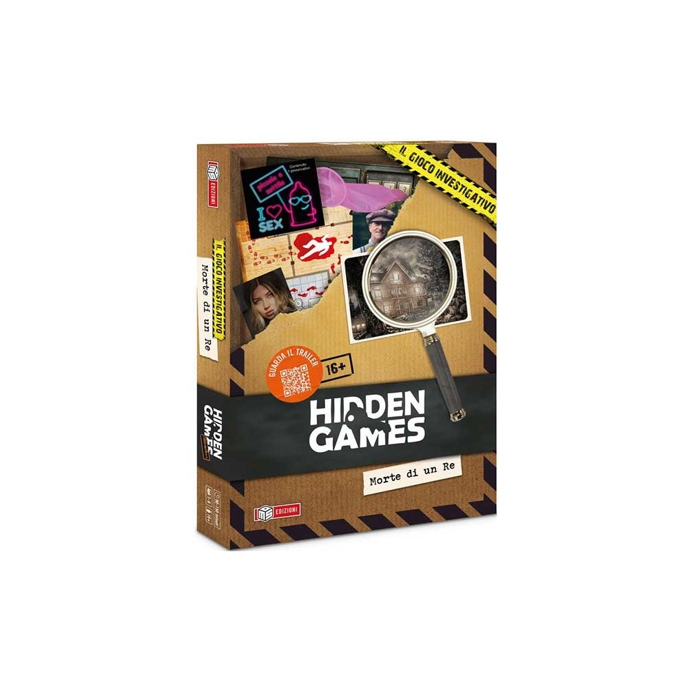 MS EDIZIONI HIDDEN GAMES MORTE DI UN RE - ITALIAN BOARDGAME