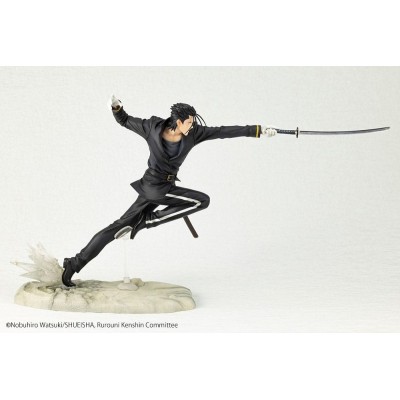 KOTOBUKIYA RUROUNI KENSHIN ARTFXJ HAJIME SAITO 23CM STATUE