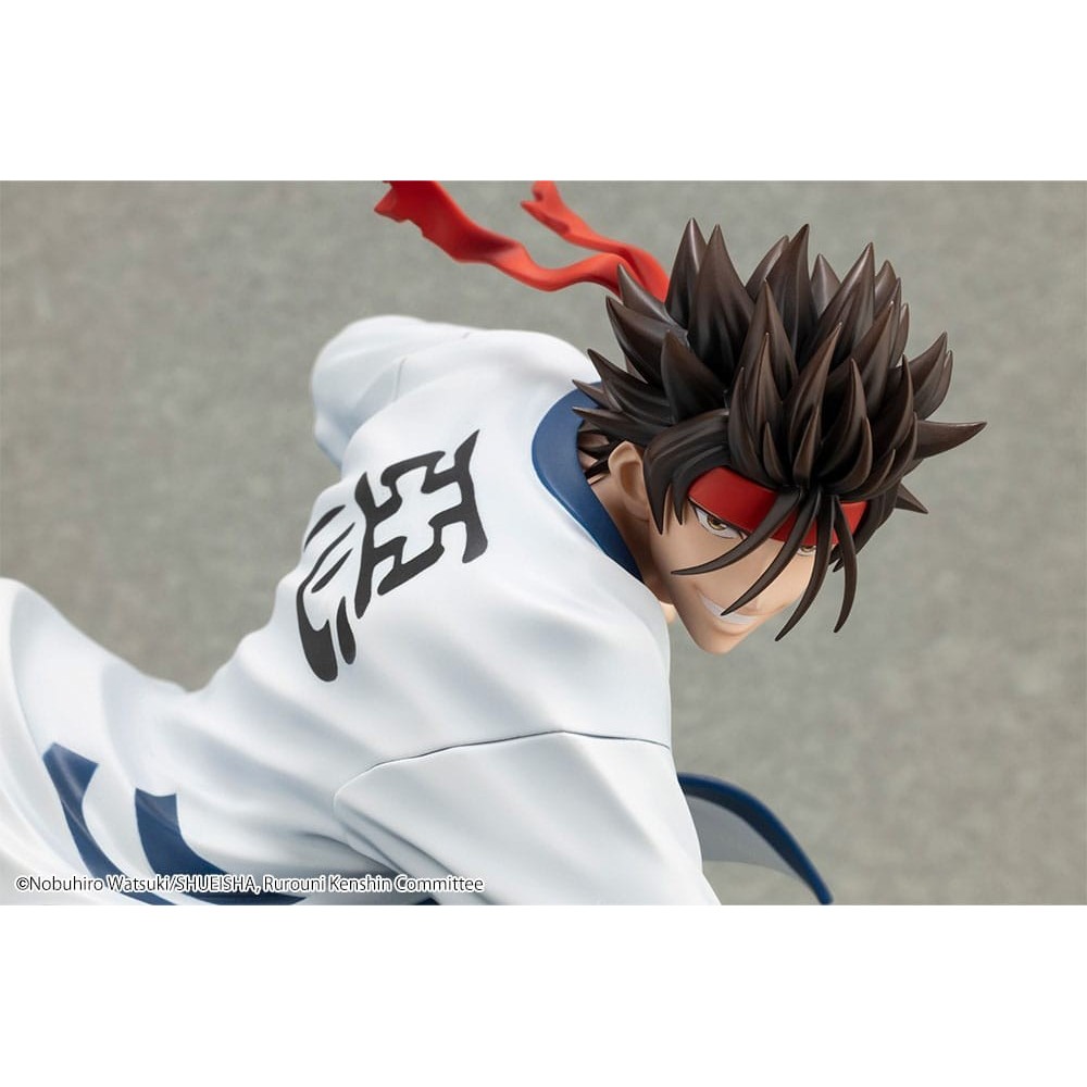 RUROUNI KENSHIN ARTFXJ SANOSUKE SAGARA STATUA FIGURE KOTOBUKIYA