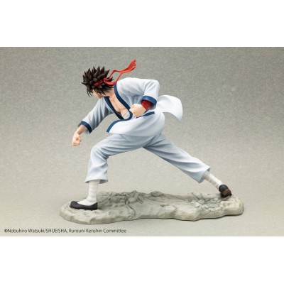 RUROUNI KENSHIN ARTFXJ SANOSUKE SAGARA STATUA FIGURE KOTOBUKIYA