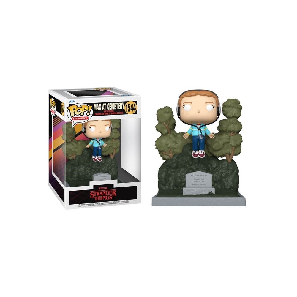 FUNKO POP! MOMENTS STRANGER THINGS MAX AT CEMETERY BOBBLE HEAD FIGURE FUNKO