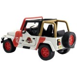 JADA TOYS JURASSIC PARK DIE CAST METAL JEEP WRANGLER 1/24 MODEL