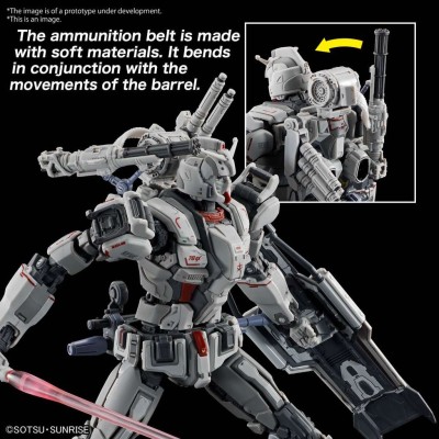 BANDAI HIGH GRADE HG GUNDAM EX RFV 1/144 RX-78(G)E MODEL KIT GUNPLA ACTION FIGURE