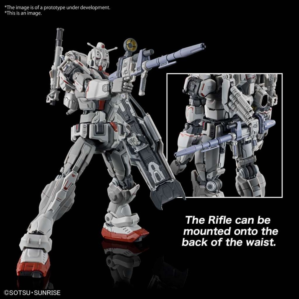 BANDAI HIGH GRADE HG GUNDAM EX RFV 1/144 RX-78(G)E MODEL KIT GUNPLA ACTION FIGURE