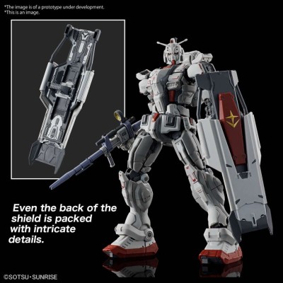 BANDAI HIGH GRADE HG GUNDAM EX RFV 1/144 RX-78(G)E MODEL KIT GUNPLA ACTION FIGURE