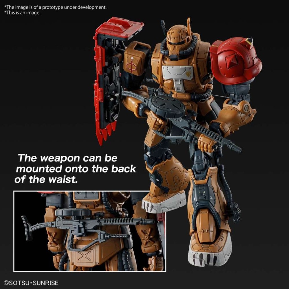 HIGH GRADE HG ZAKU II SOLARI'S MACHINE 1/144 MODEL KIT GUNPLA ACTION FIGURE BANDAI