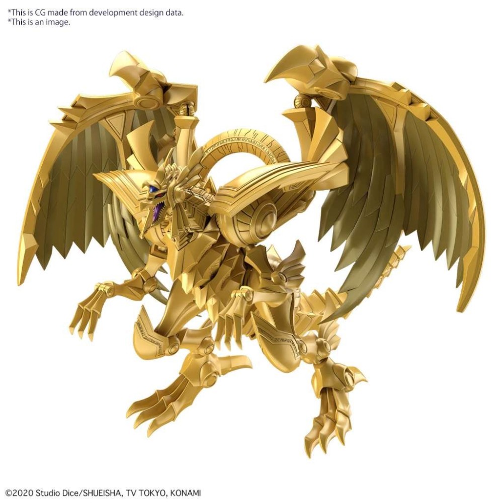 YU-GI-OH FIGURE RISE AMPLIFIED THE WINGED DRAGON OF RA MODEL KIT ACTION FIGURE BANDAI
