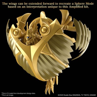 YU-GI-OH FIGURE RISE AMPLIFIED THE WINGED DRAGON OF RA MODEL KIT ACTION FIGURE BANDAI
