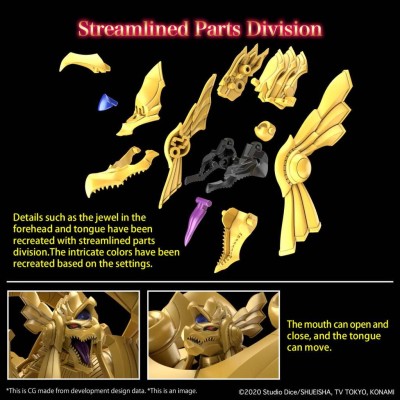 YU-GI-OH FIGURE RISE AMPLIFIED THE WINGED DRAGON OF RA MODEL KIT ACTION FIGURE BANDAI