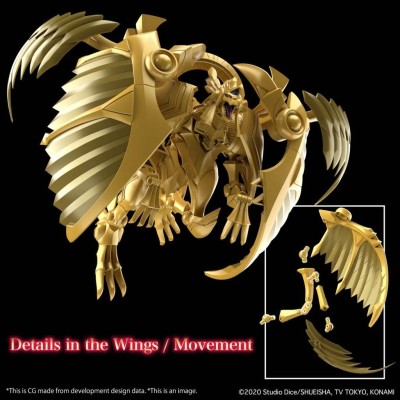 YU-GI-OH FIGURE RISE AMPLIFIED THE WINGED DRAGON OF RA MODEL KIT ACTION FIGURE BANDAI