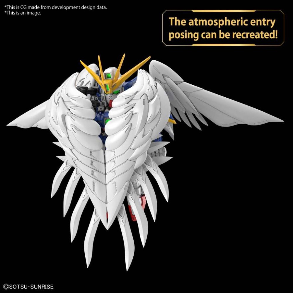 BANDAI MGSD GUNDAM WING ZERO EW MODEL KIT FIGURE