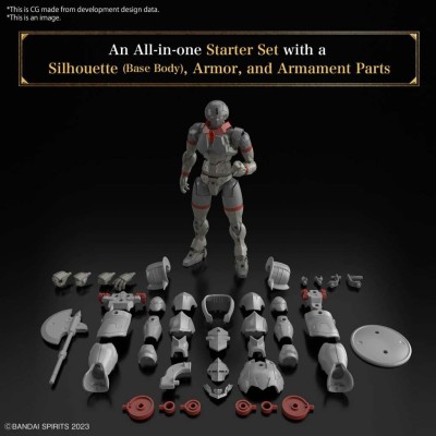 30MF LIBER FIGHTER MODEL KIT ACTION FIGURE BANDAI