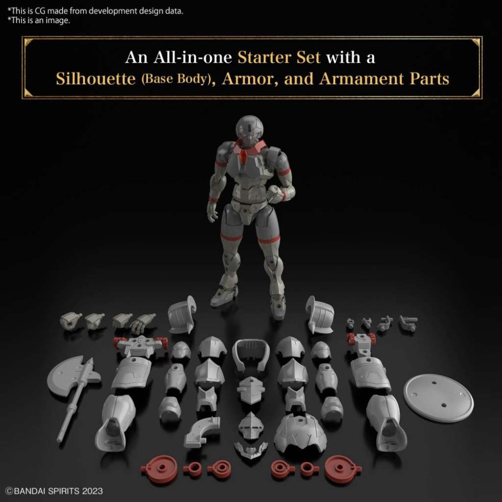 30MF LIBER FIGHTER MODEL KIT ACTION FIGURE BANDAI