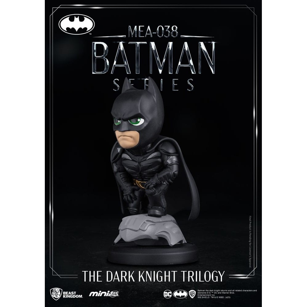 BEAST KINGDOM DC COMICS MEA-038 MINI EGG ATTACK THE DARK KNIGHT TRILOGY BATMAN MINI FIGURE