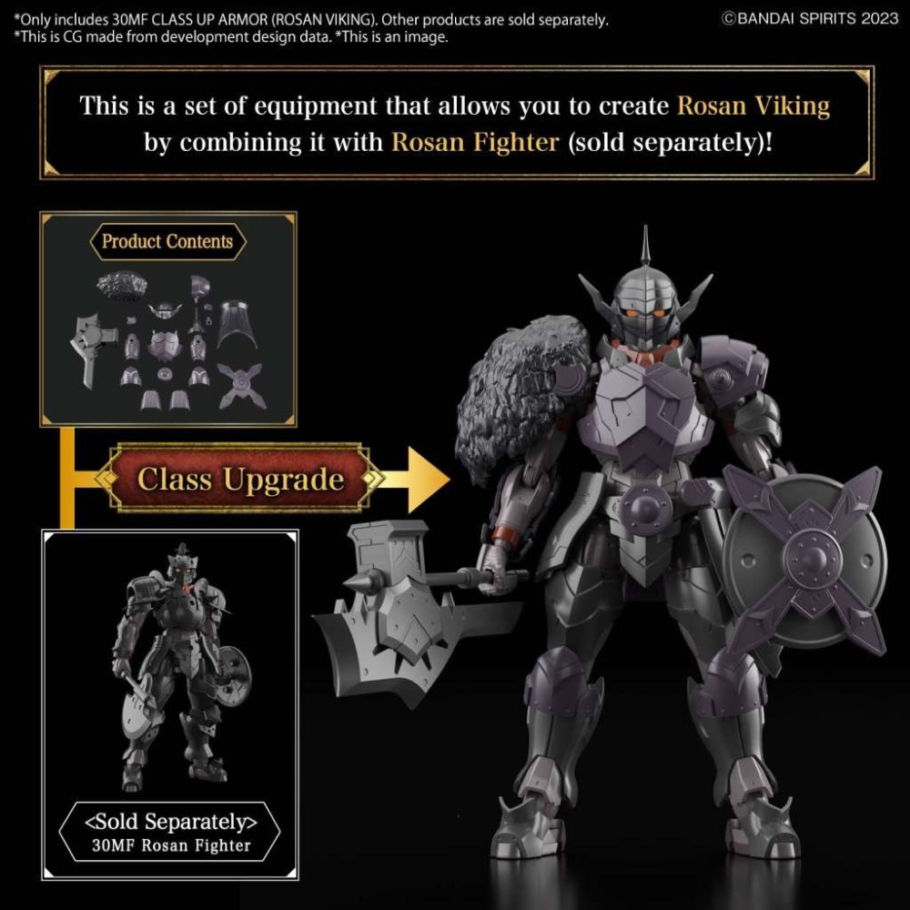 30MF CLASS UP ARMOR ROSAN VIKING PER MODEL KIT ACTION FIGURE BANDAI