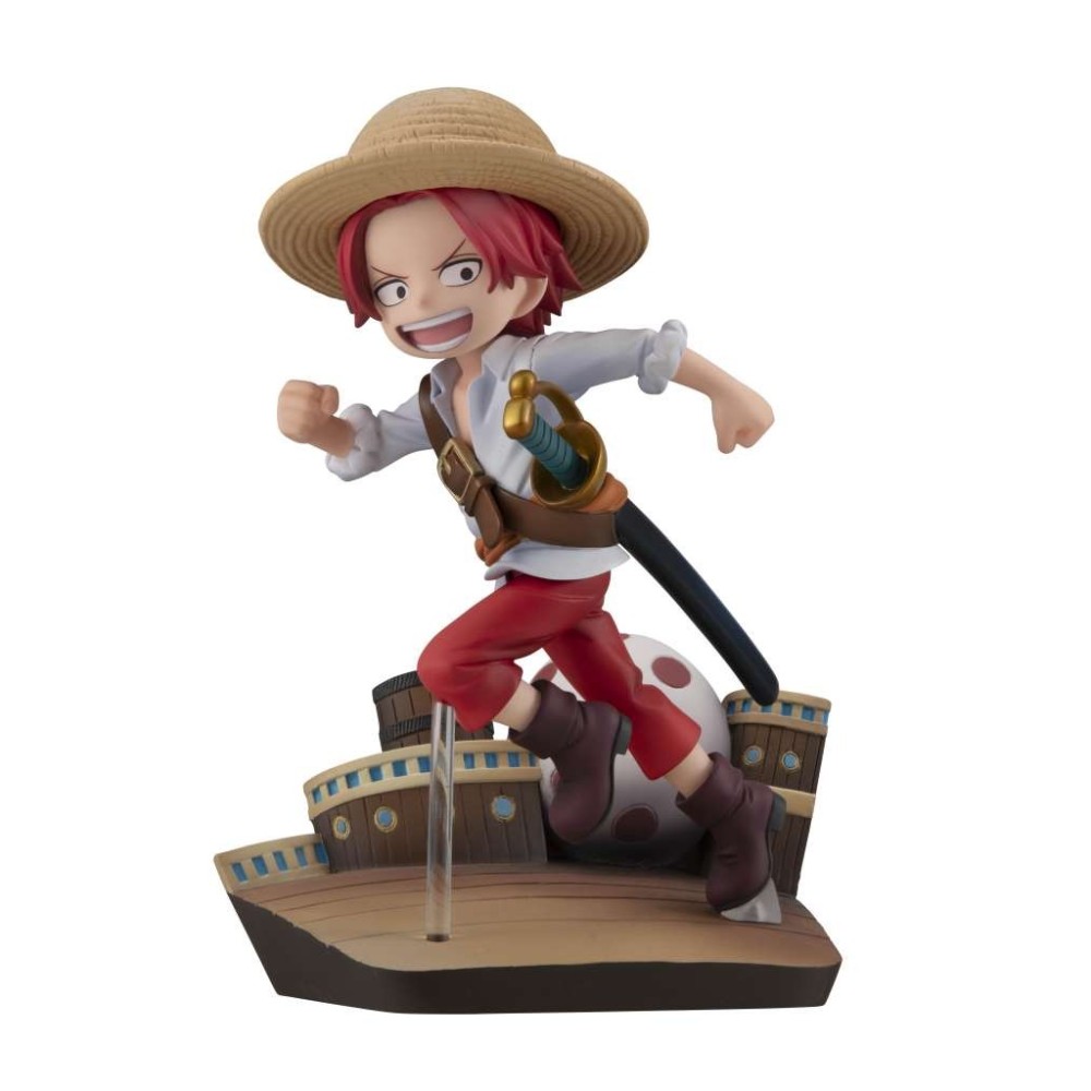 ONE PIECE GEM SHANKS RUN RUN RUN STATUA FIGURE MEGAHOUSE