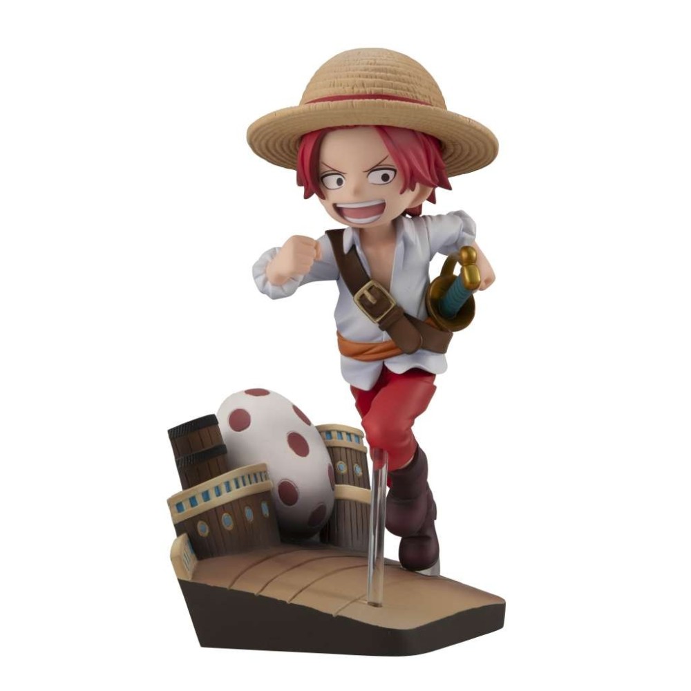ONE PIECE GEM SHANKS RUN RUN RUN STATUA FIGURE MEGAHOUSE