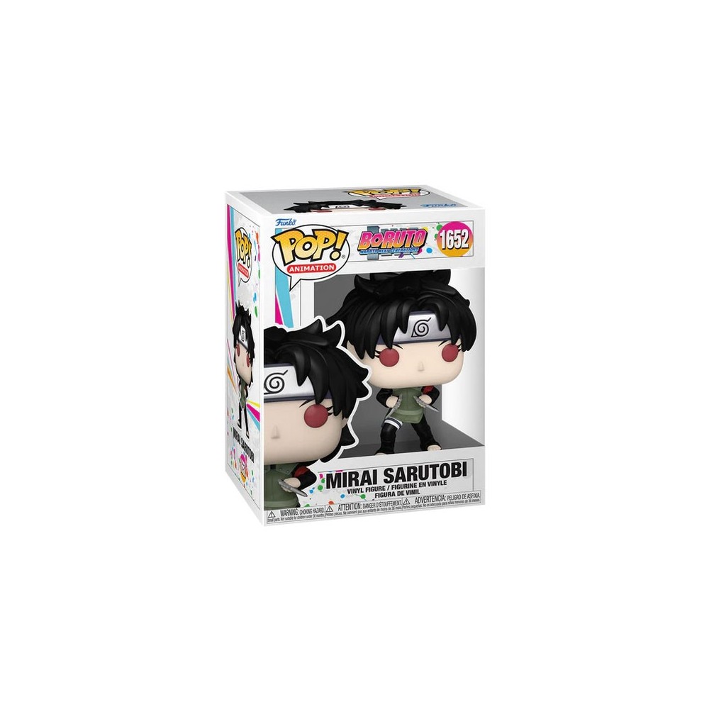 FUNKO POP! BORUTO MIRAI SARUTOBI BOBBLE HEAD FIGURE FUNKO