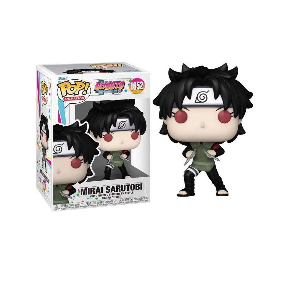 FUNKO FUNKO POP! BORUTO MIRAI SARUTOBI BOBBLE HEAD KNOCKER FIGURE