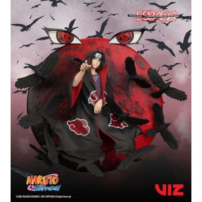 NARUTO SHIPPUDEN ITACHI UCHIHA 1/8 WALL ART STATUA FIGURE ESPADA ART