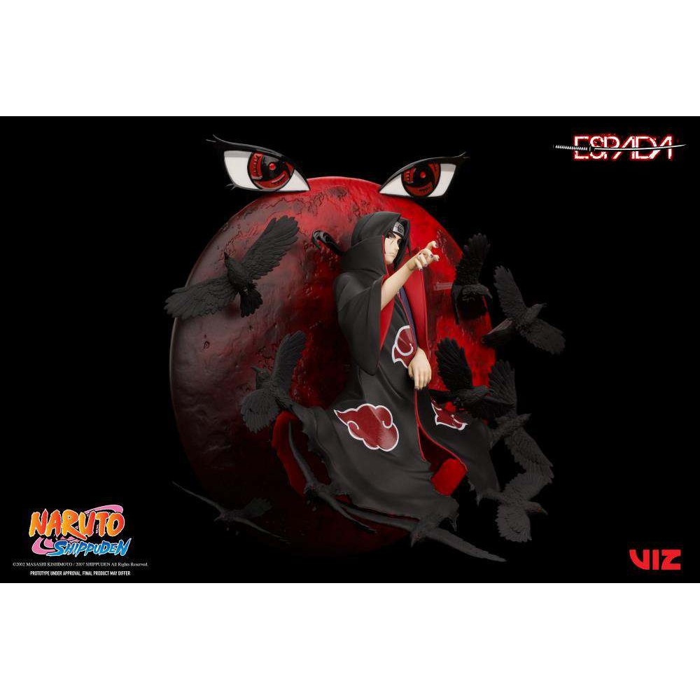 ESPADA ART NARUTO SHIPPUDEN ITACHI UCHIHA 1/8 WALL ART STATUE FIGURE