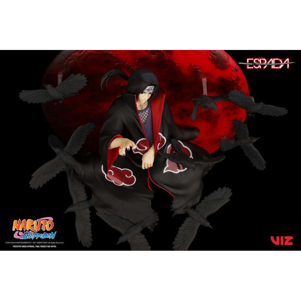 ESPADA ART NARUTO SHIPPUDEN ITACHI UCHIHA 1/8 WALL ART STATUE FIGURE