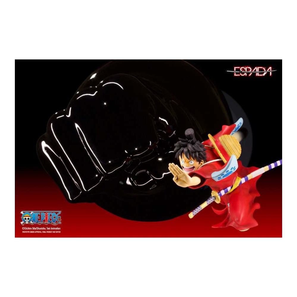 ONE PIECE MONKEY D. LUFFY 1/8 WALL ART STATUA FIGURE ESPADA ART