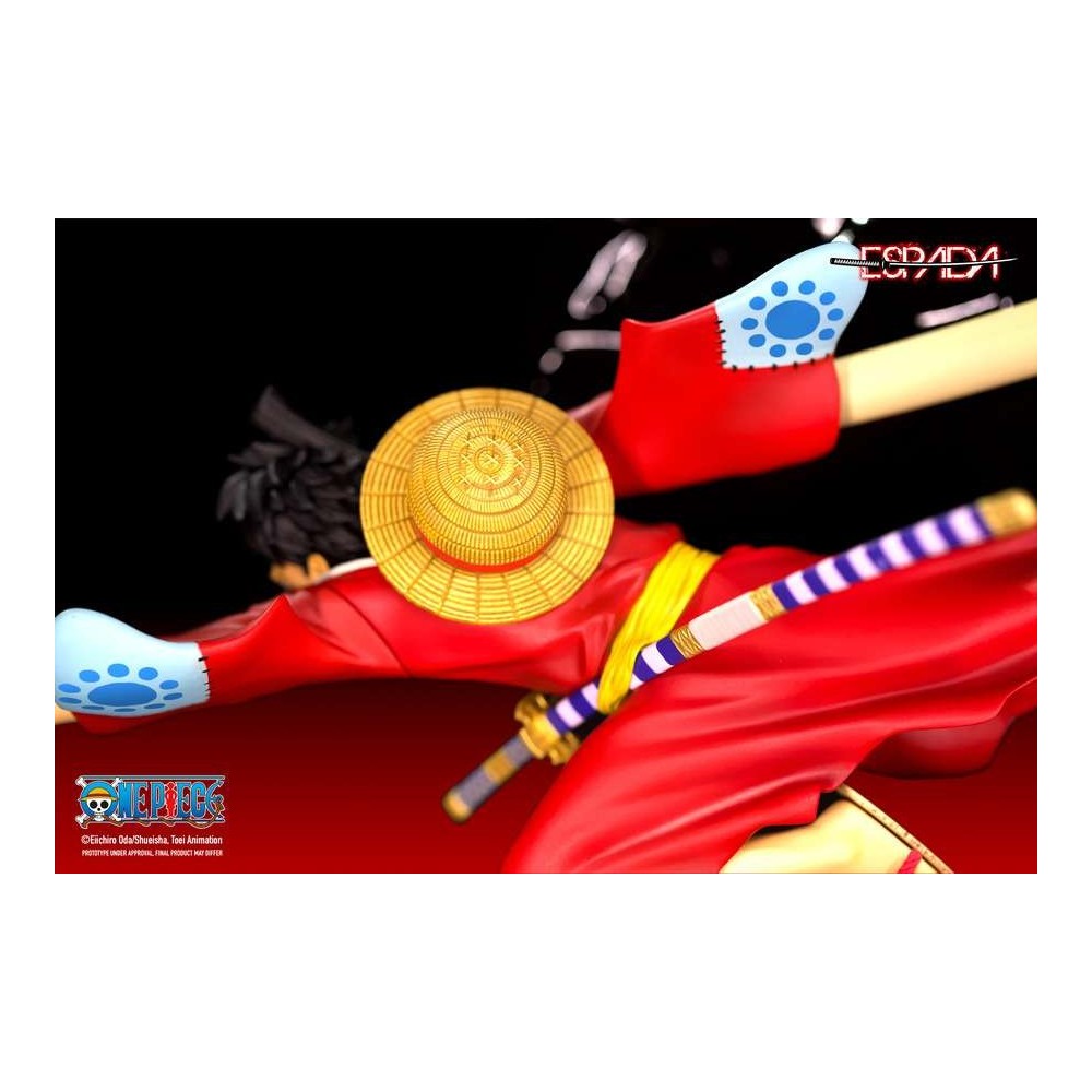 ONE PIECE MONKEY D. LUFFY 1/8 WALL ART STATUA FIGURE ESPADA ART