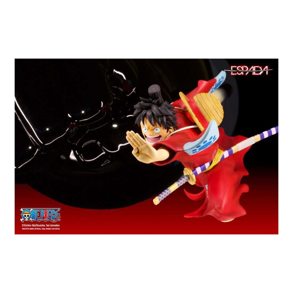 ONE PIECE MONKEY D. LUFFY 1/8 WALL ART STATUA FIGURE ESPADA ART