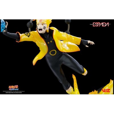 ESPADA ART NARUTO SHIPPUDEN NARUTO AND KURAMA 1/8 WALL ART STATUE FIGURE