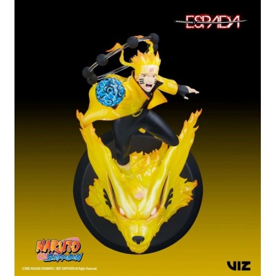 ESPADA ART NARUTO SHIPPUDEN NARUTO AND KURAMA 1/8 WALL ART STATUE FIGURE