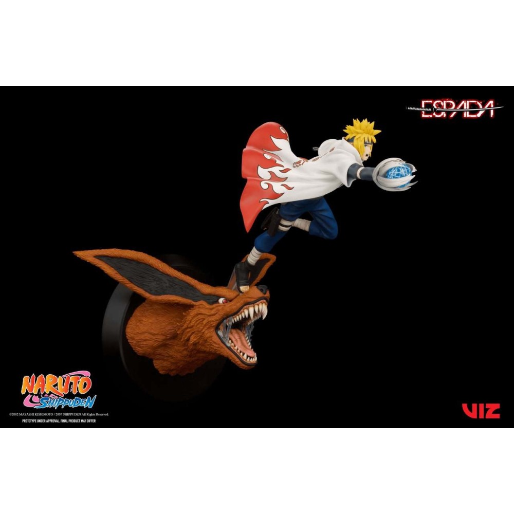 NARUTO SHIPPUDEN MINATO NAMIKAZE 1/8 WALL ART STATUA FIGURE ESPADA ART