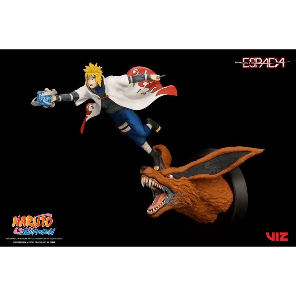ESPADA ART NARUTO SHIPPUDEN MINATO NAMIKAZE 1/8 WALL ART STATUE FIGURE