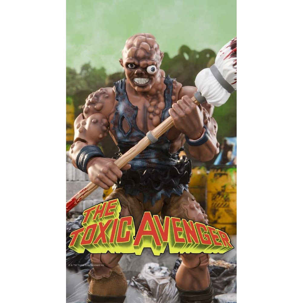 TOXIC AVENGER ULTIMATES! TOXIC AVENGER MOVIE ACTION FIGURE SUPER7