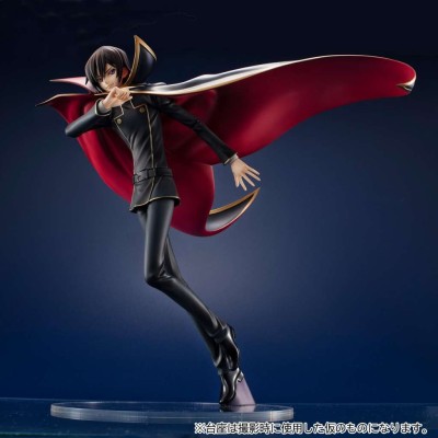 CODE GEASS LELOUCH OF THE REBELLION LELOUCH LAMPEROUGE GEM 15TH ANN. STATUA FIGURE MEGAHOUSE