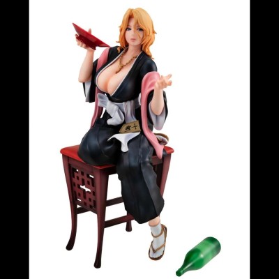 MEGAHOUSE BLEACH 1000 YEAR BLOOD WAR RANGIKU MATSUMOTO G.E.M. STATUE FIGURE