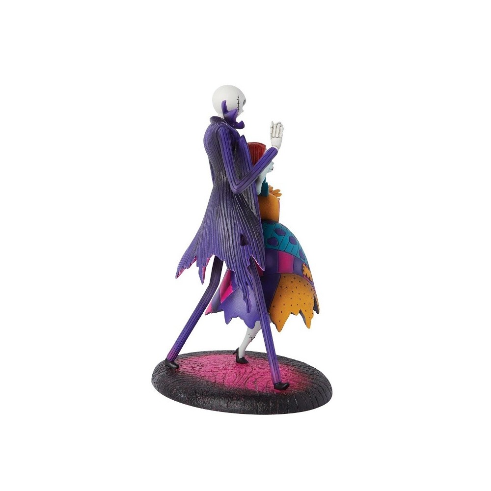 ENESCO THE NIGHTMARE BEFORE CHRISTMAS JACK AND SALLY DANCE STATUE FIGURE DIORAMA