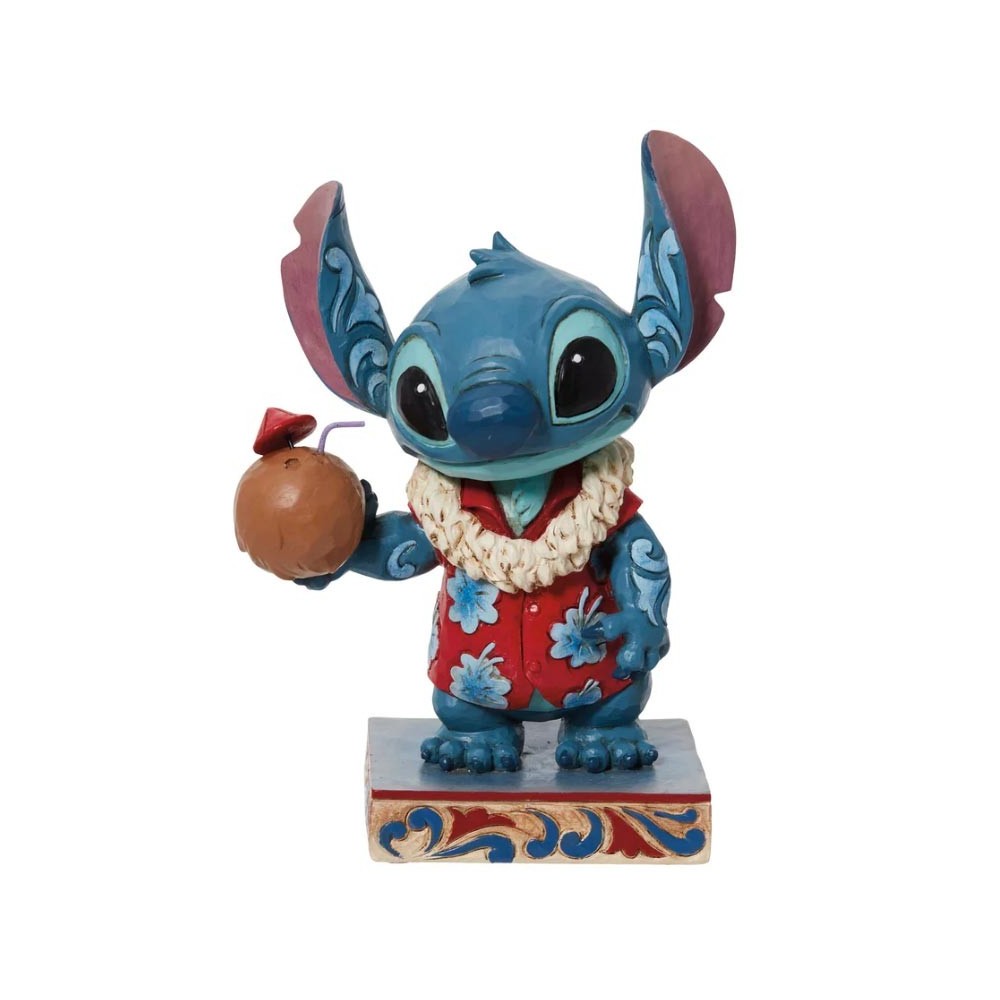 LILO AND STITCH HAWAIIAN STITCH STATUA FIGURE ENESCO