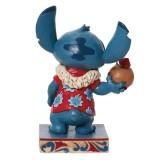 ENESCO LILO AND STITCH HAWAIIAN STITCH STATUE FIGURE
